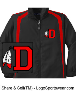 Derby Baseball Adult Jacket AJA2 Design Zoom